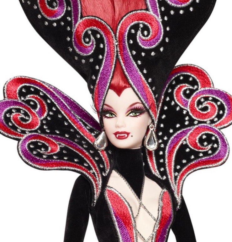 Bob Mackie's Countess Dracula Barbie By Lainey on October 25 2011