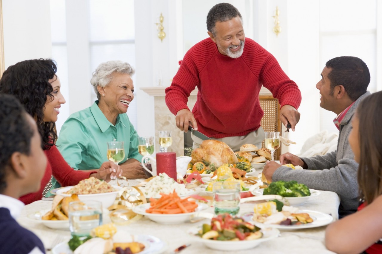 family christmas dinner