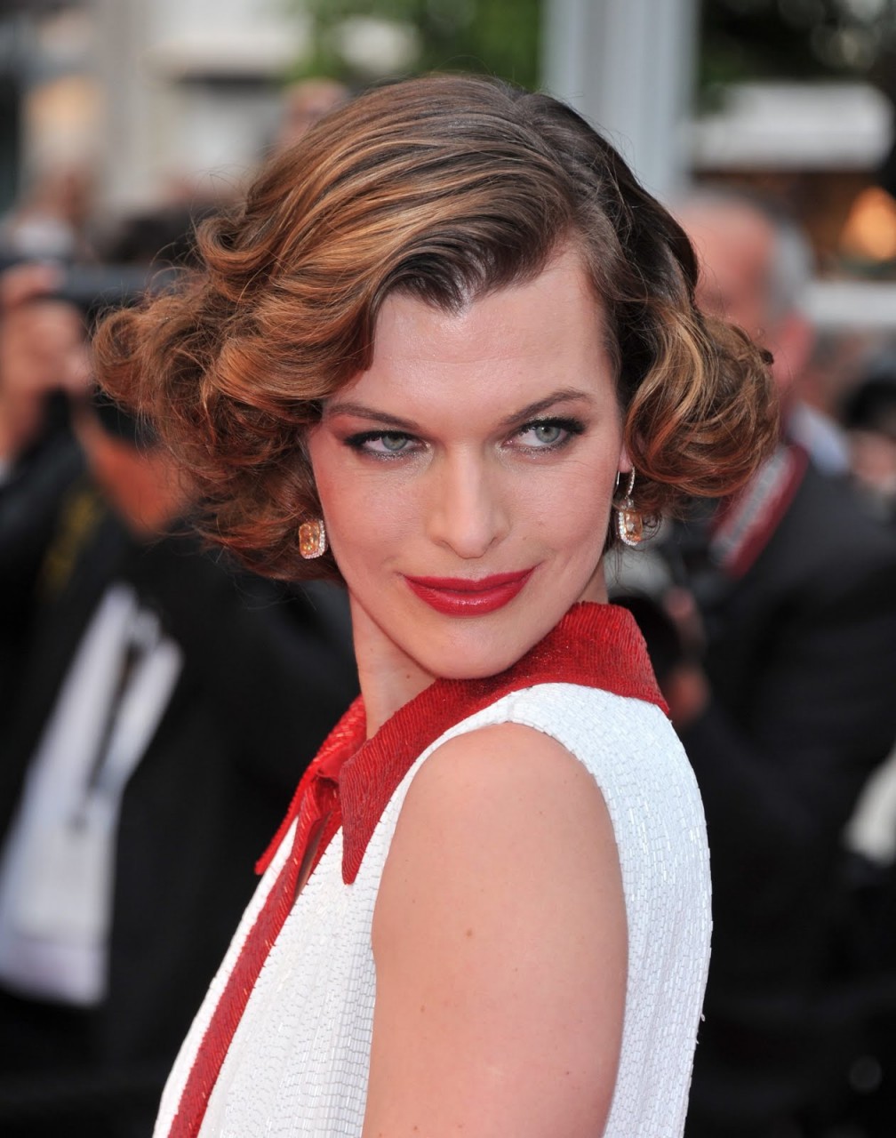 Kurupt Milla Jovovich Screening of La Conquete Cannes 80