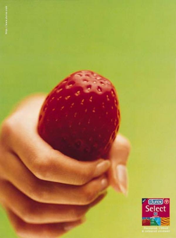 durex strawberry small 57602