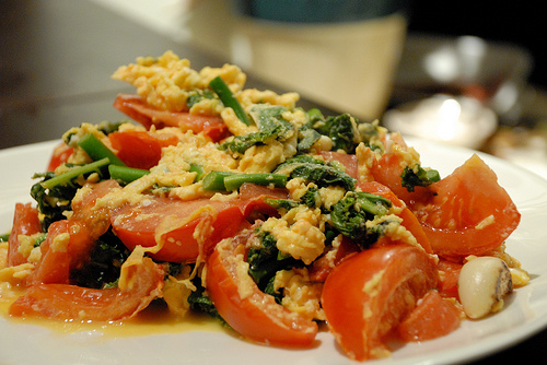 vegetable scrambled egg 01