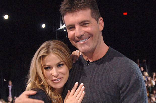 Carmen Electra Denies Shes Dating Simon Cowell Insists Theyre Just Friends