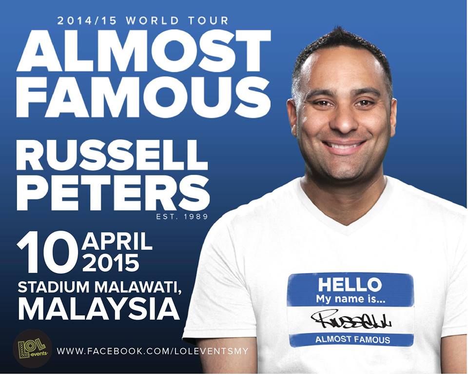 Russell Peters Malaysia 2015