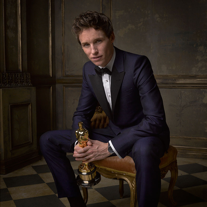 Photo: Eddie Redmayne by Mark Seliger and Vanity Fair