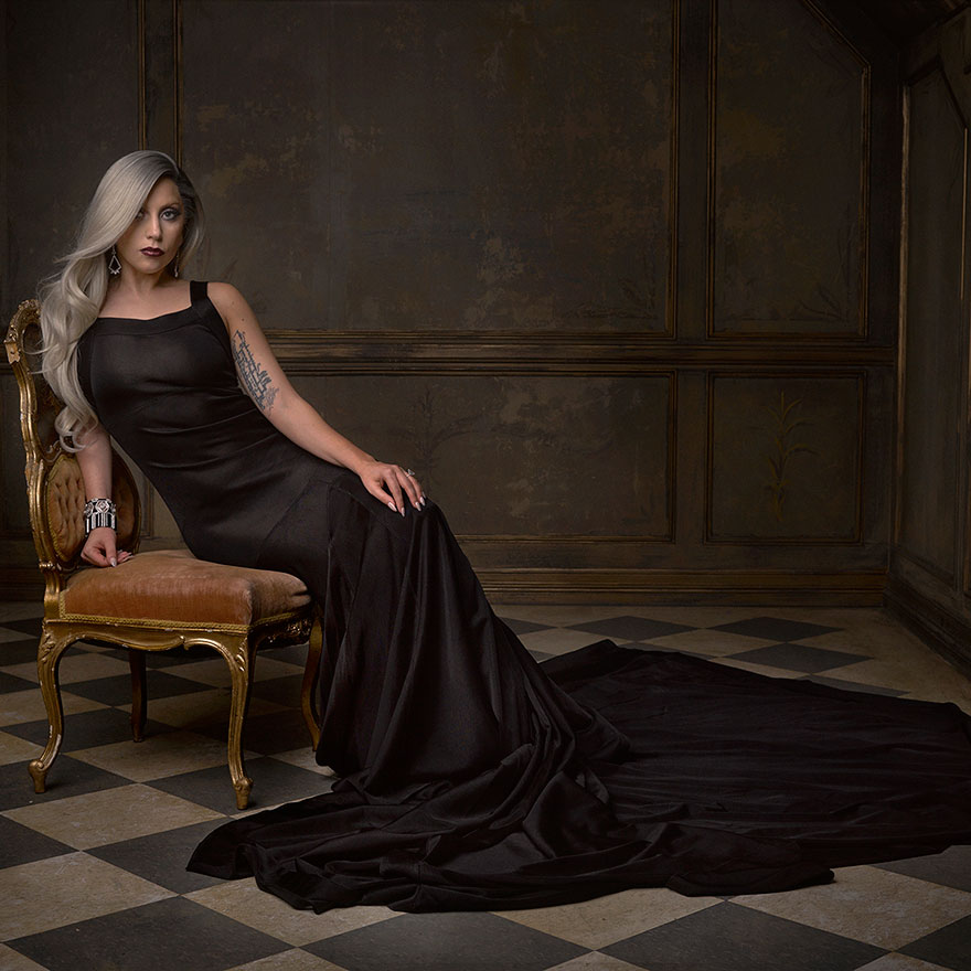 Photo: Lady Gaga by Mark Seliger and Vanity Fair