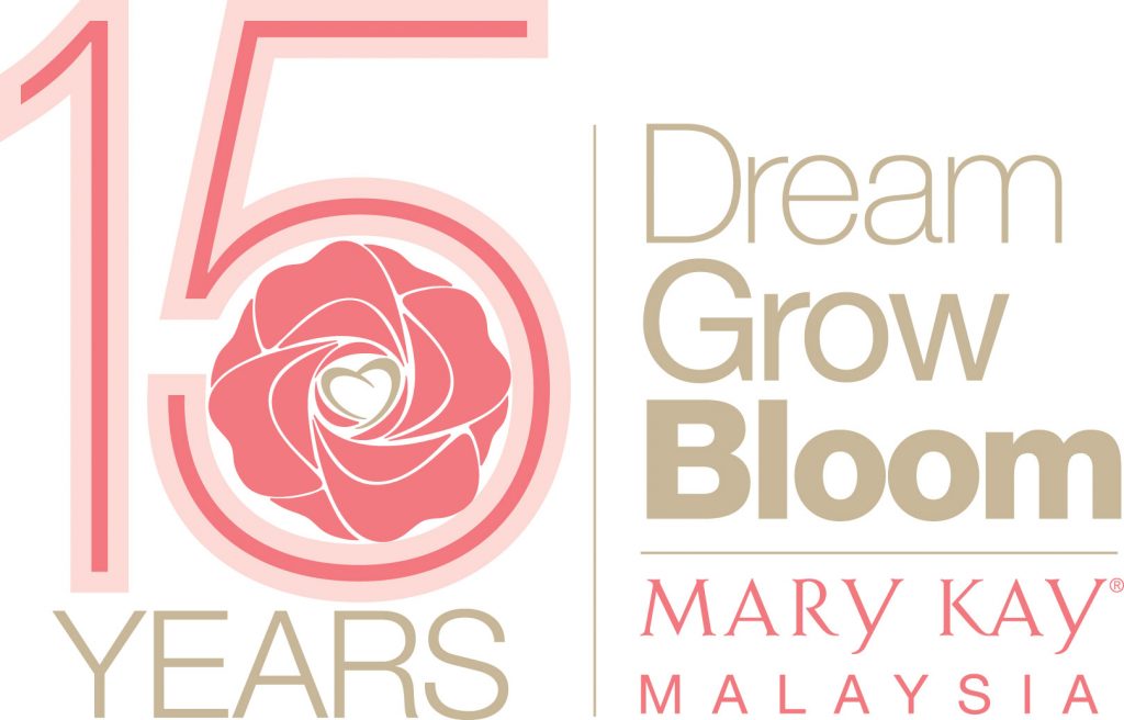 15th Anniversary Dream Grow Bloom Logo