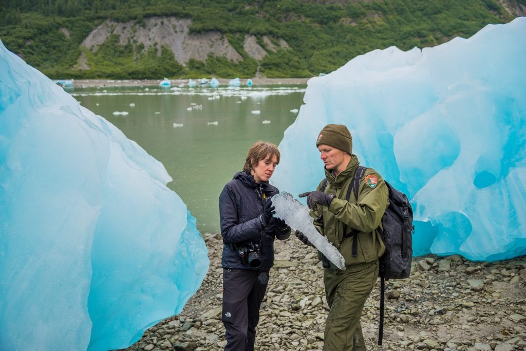 Fanny Douvere UNESCO World Heritage Marine Programme coordinator and scientific_Glacier Bay(USA)-¬Mark Kelley