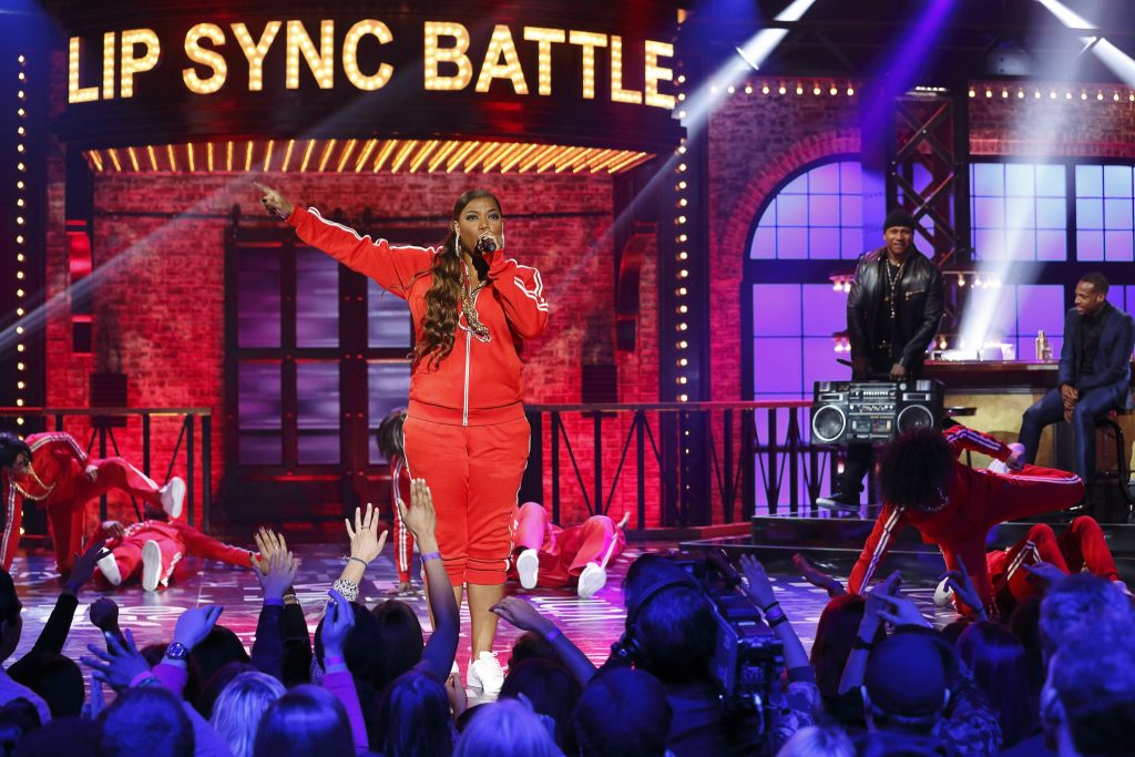 Queen Latifah performs Rock the Bells on Lip Sync Battle Pic 2
