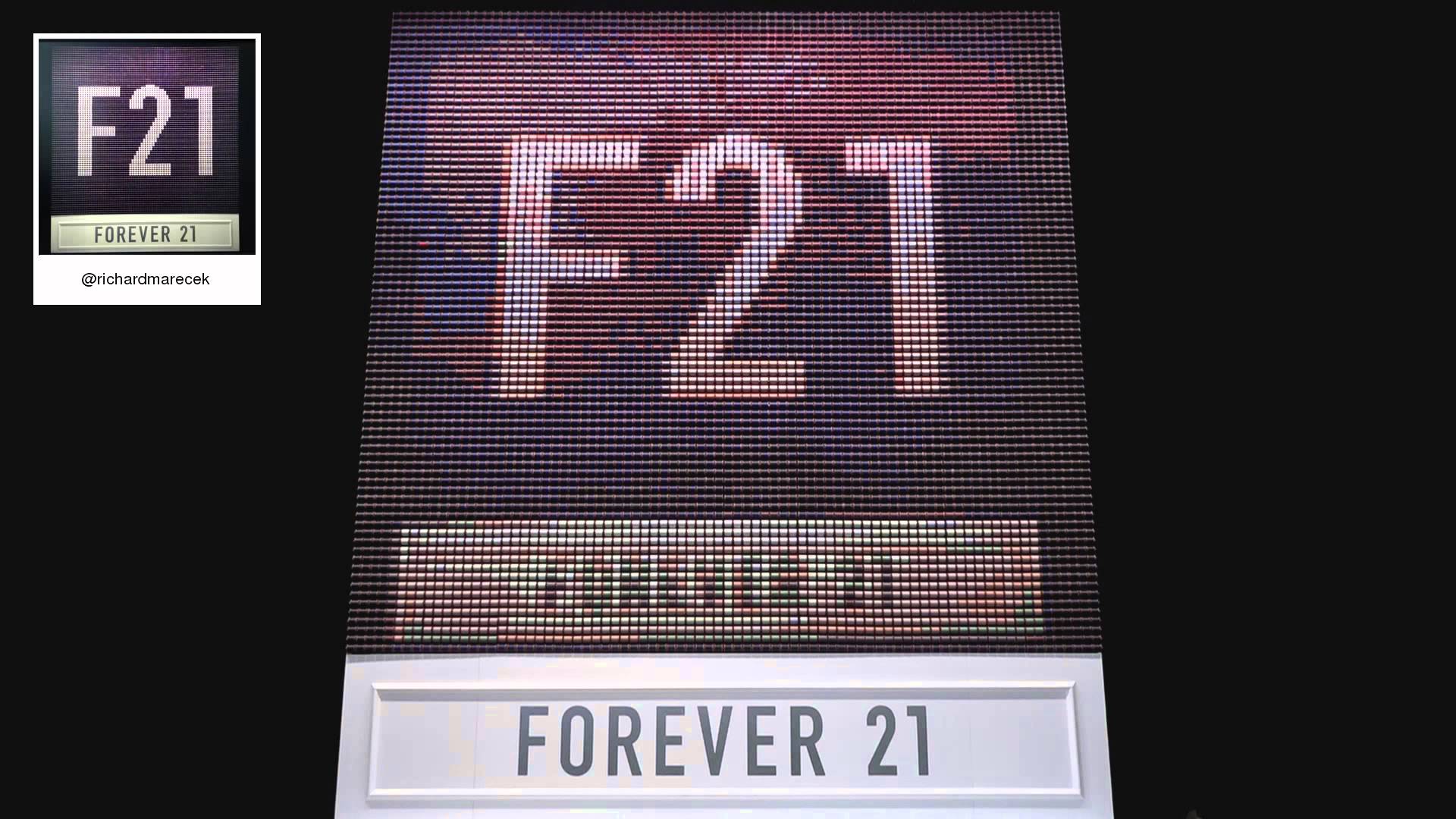 Photo: F21 Thread Screen via YouTube