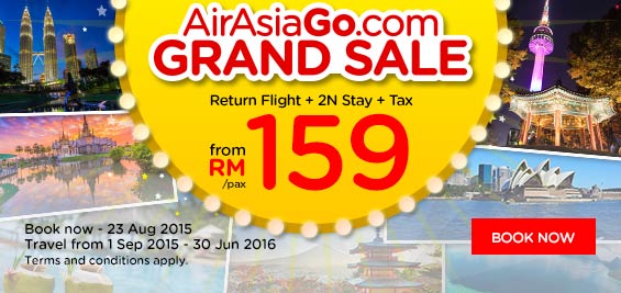 AirAsiaGo.com's Grand Sale