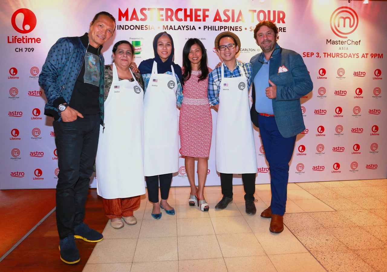 MasterChef Asia Press Launch_Judges & Contestants