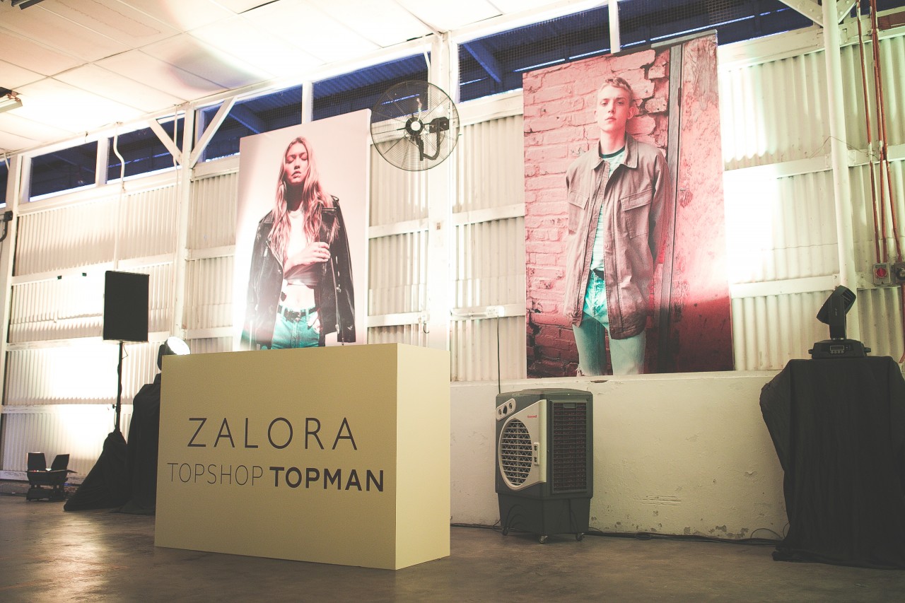 DJ console set up at the Topshop Topman x ZALORA Launch Party
