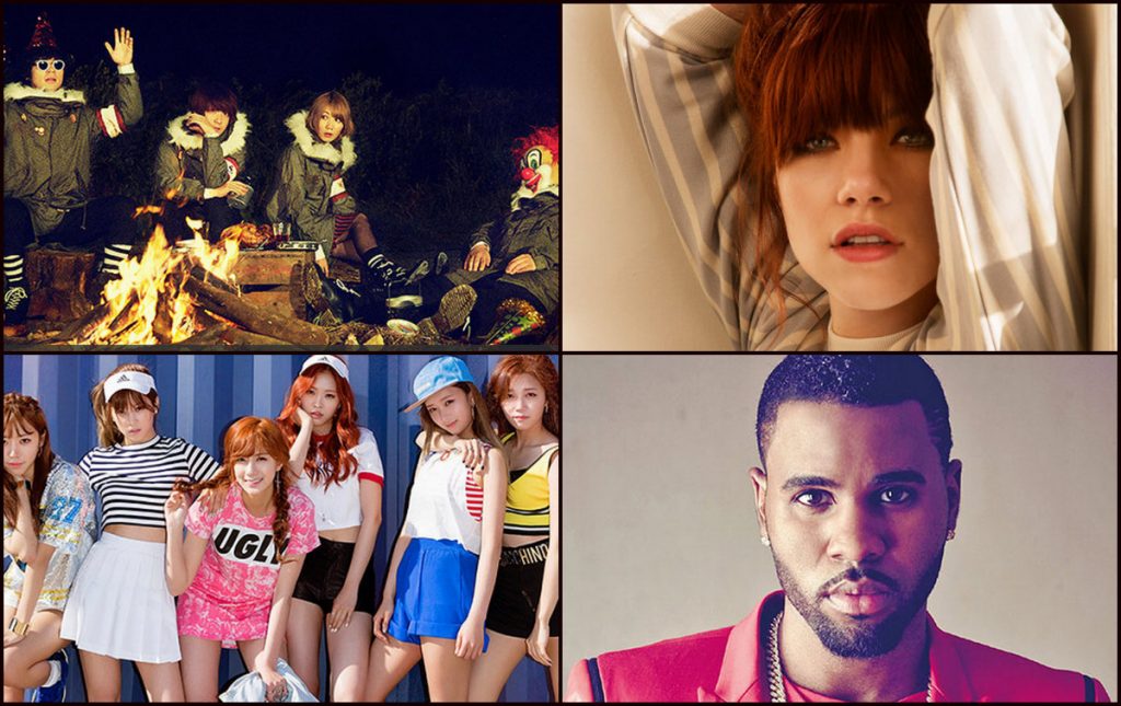 Photo: SEKAI NO OWARI, Carly Rae Jepsen, Apink, Jason Derulo