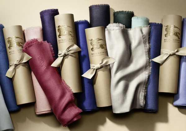 The Burberry Scarf Bar - Lightweight Cashmere Scarves