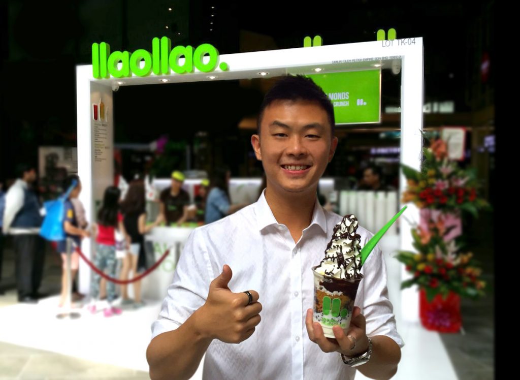 Petra Empire director Tan Kai Young targets to open 35 llaollao outlets in Malaysia within 3 years