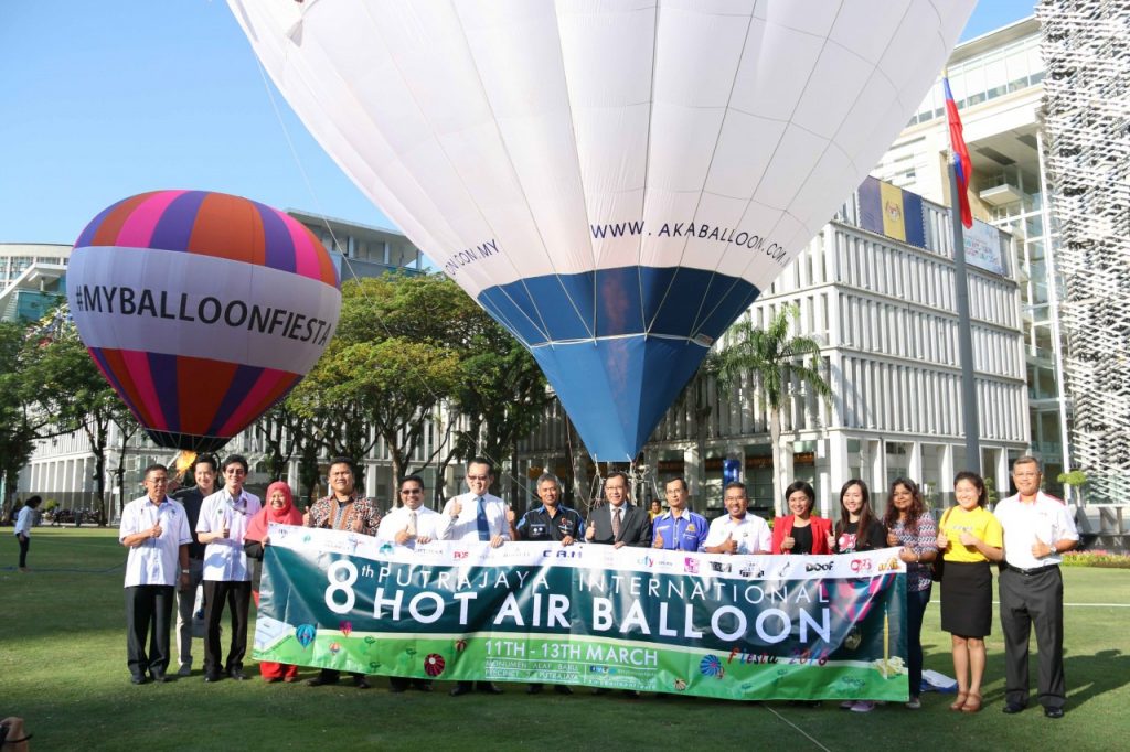 3A photo op of our VIP guests, esteemed partners and sponsors with our balloons