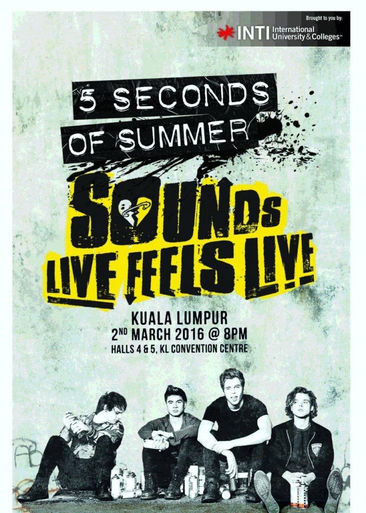 5 Seconds of Summer_A2 Poster2