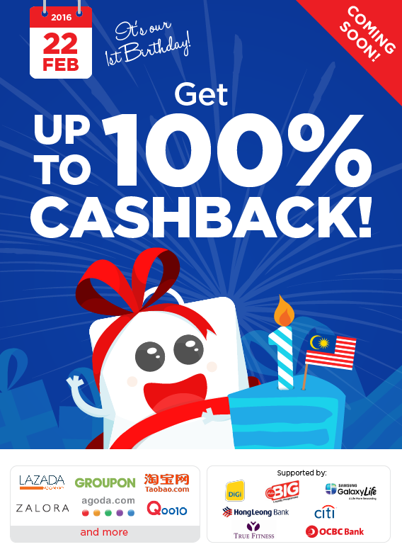 ShopBack Malaysia Celebrates 1st Anniversary