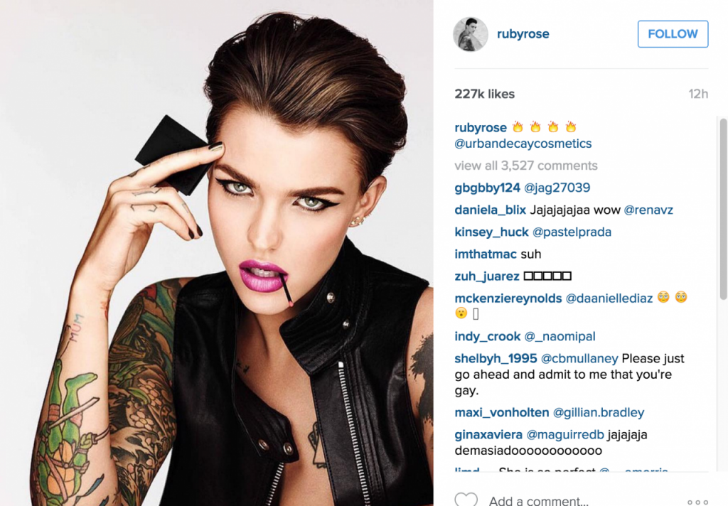 Photo: Instagram via @rubyrose