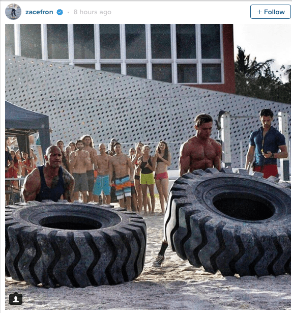 Photo: Zac Efron Instagram via USA Today