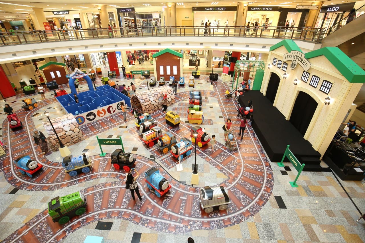 Overview of Thomas Town, Puteri Harbour Mini and Mighty Malaysia Tour 2016 concourse event at One Utama (happening from now until 10 April) JPG