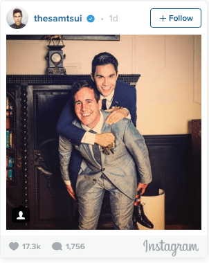 Photo: Sam Tsui / Instagram