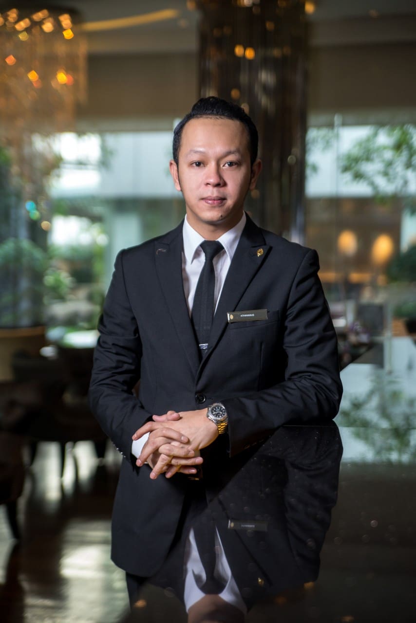 InterContinental Kuala Lumpur sommelier Athanasius Albert.