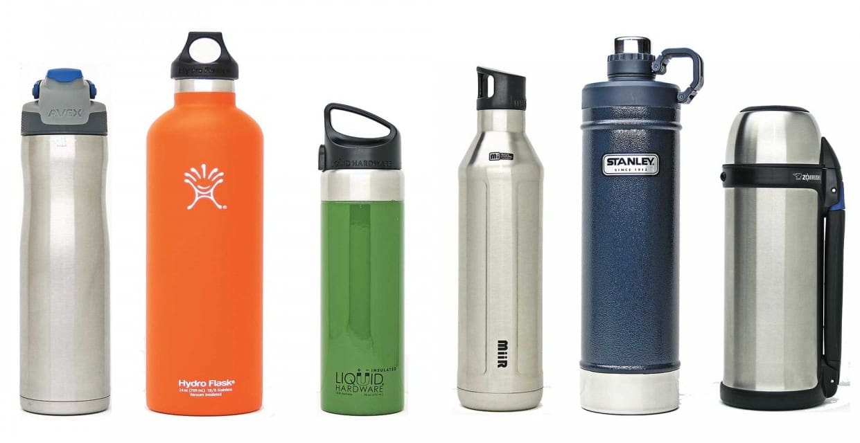 how does an insulated water bottle work