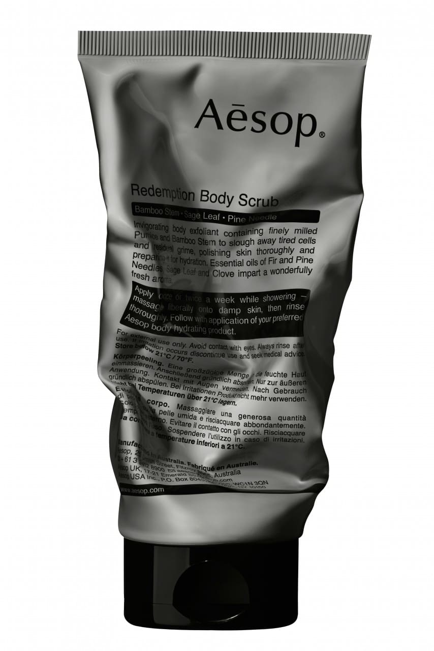 AESOP BODY REDEMPTION BODY SCRUB SQUASHED 180mL C