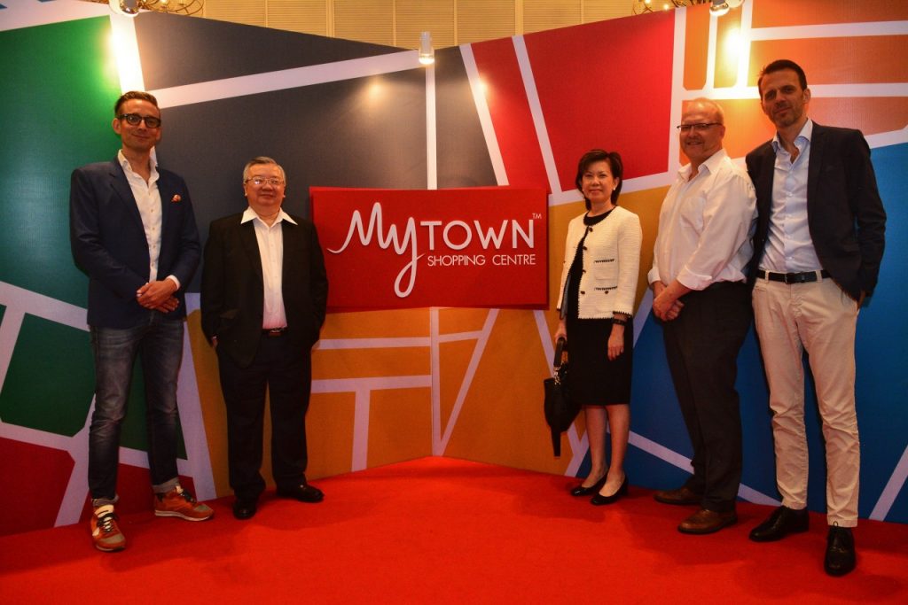 L-R: Mr. Mikael Josefson, Shopping Centre Deputy Director, Ikano Pte Ltd., Datuk Koo Hock Fee, Director of Boustead Ikano Sdn. Bhd., Ms Cheah Swee Choo, Director of Boustead Ikano Sdn. Bhd., Mr. Joakim Hogsander, General Manager of MyTown Shopping Centre and Mr. Thomas Malmberg, Director of Boustead Ikano Sdn Bhd.