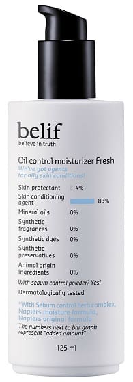 Oil Control Moisturizer Fresh 125ml