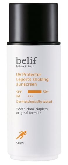 UV protector leports shaking sunscreen