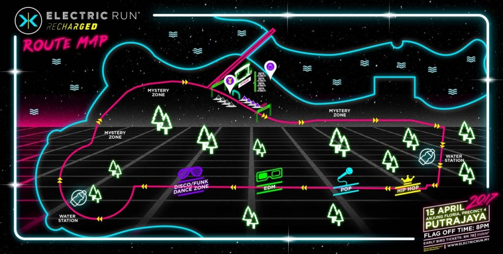 Electric Run 2017 Route Map 01