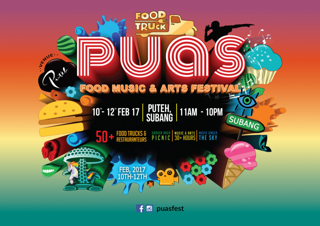 PUAS- Food. Music . ART . Festival