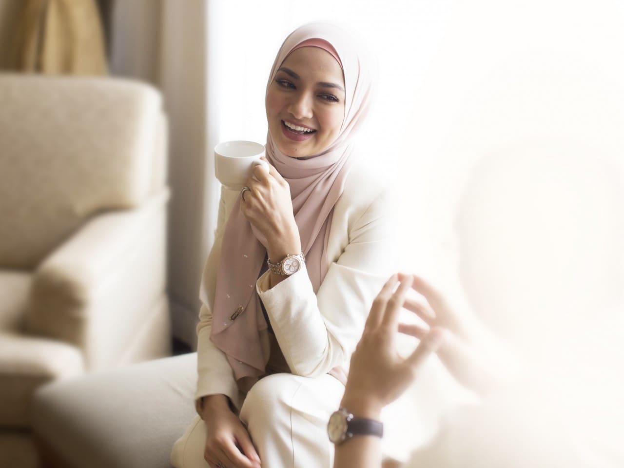 Titan X Neelofa Titan Purple Casual Chic Look Titan Neo