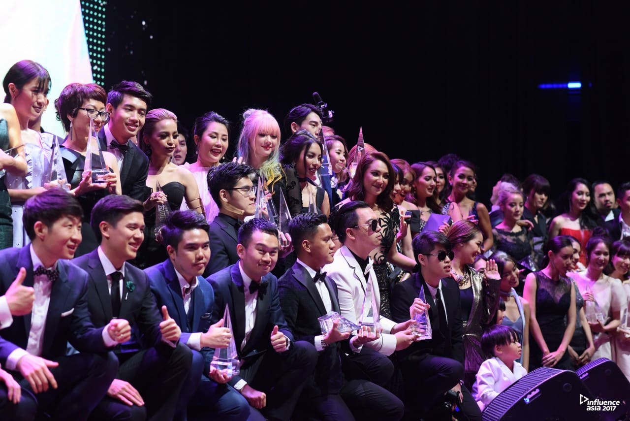 IA2017 All Award winners on stage
