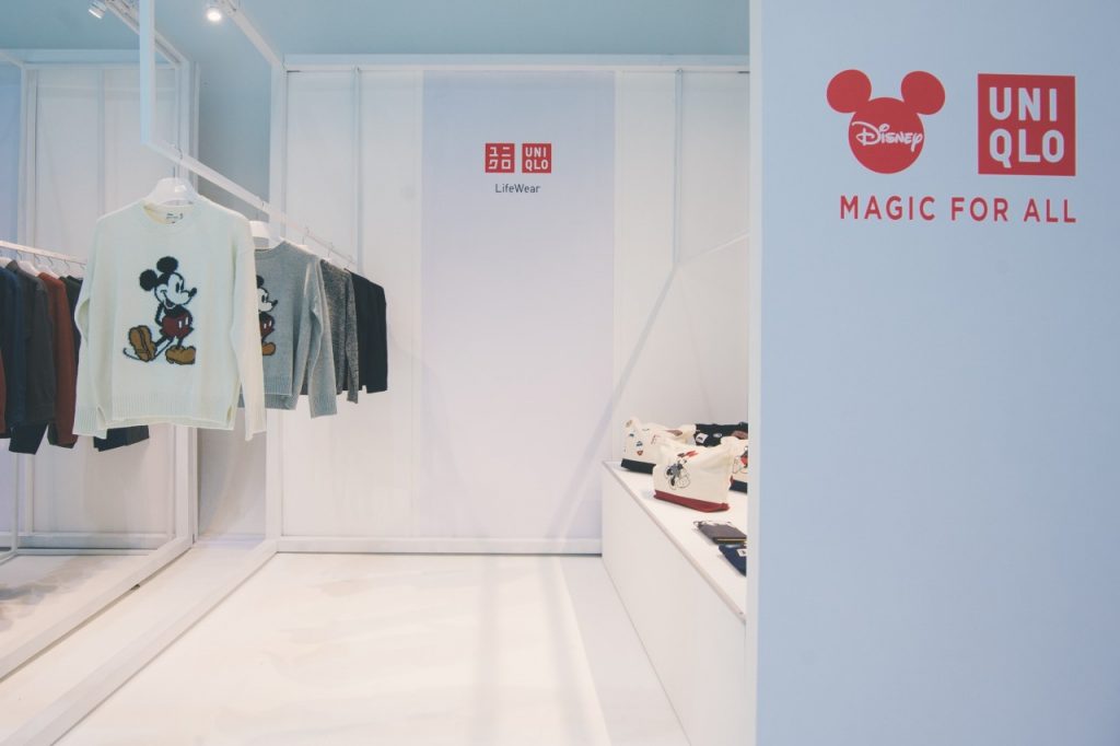 UNIQLO Magic For All booth