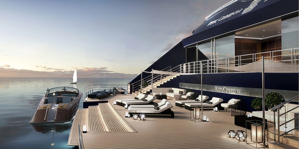 The Ritz Carlton Yacht Collection marina rendering 1