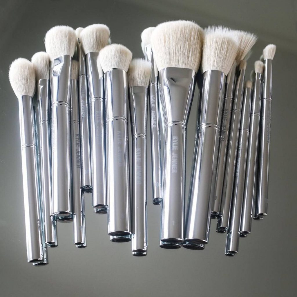 kylie brushes fashionist