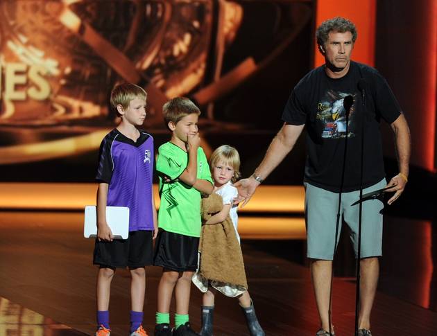 w630 Will Ferrell and His Three Sons Present at the Emmys 1379910043