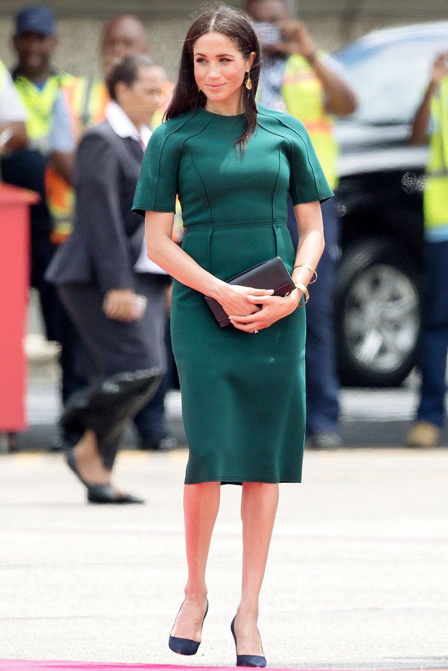 t Meghan Markle Green Dress